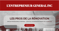 Desktop Screenshot of lentrepreneurgeneral.com