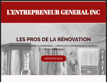 Tablet Screenshot of lentrepreneurgeneral.com